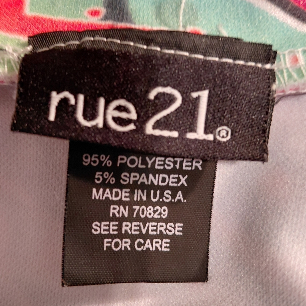 Rue21 Multicolor Comic Print Skater Skirt - Picture 6 of 6